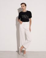 TROUSER COTTON CROPPED - Image 7