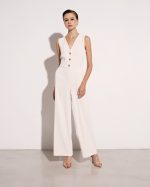 JUMPSUIT SLEEVELESS BUTTONS