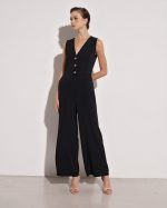 JUMPSUIT SLEEVELESS BUTTONS - Image 6