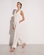 JUMPSUIT SLEEVELESS BUTTONS - Image 9