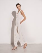 JUMPSUIT SLEEVELESS BUTTONS - Image 13