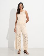 TROUSER CROPPED LACE - Image 2