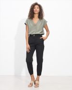 TROUSER COTTON HIGH WAIST - Image 2
