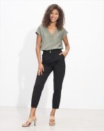 TROUSER COTTON HIGH WAIST - Image 3