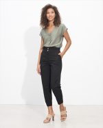 TROUSER COTTON HIGH WAIST - Image 6
