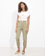 TROUSER COTTON HIGH WAIST - Image 13