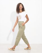 TROUSER COTTON HIGH WAIST - Image 16