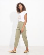TROUSER COTTON HIGH WAIST - Image 17