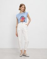 TROUSER COTTON HIGH WAIST - Image 18