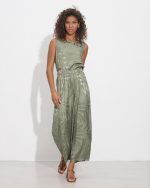 EMBOSSED TROUSER SATIN - Image 9