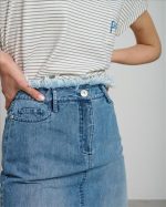 JEAN SKIRT SHORT - Image 2