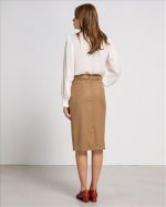SKIRT PENCIL WITH BELT - Image 8