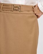 SKIRT PENCIL WITH BELT - Image 9