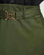 SKIRT PENCIL WITH BELT - Image 12