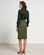 SKIRT PENCIL WITH BELT - Image 13