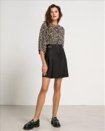 SKIRT SHORT PLEAT FRONT - Image 5