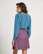 SKIRT SHORT PLEAT FRONT - Image 3