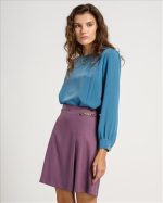 SKIRT SHORT PLEAT FRONT - Image 4
