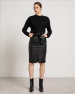 SKIRT PENCIL ECO LEATHER - Image 3