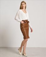 SKIRT PENCIL ECO LEATHER - Image 7