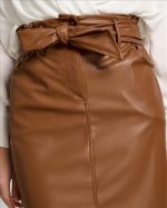 SKIRT PENCIL ECO LEATHER - Image 8