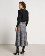 SKIRT MIDI ANIMAL PRINT - Image 5