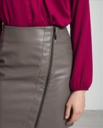 SKIRT SHORT ECO LEATHER - Image 4