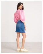 JEAN SKIRT SHORT - Image 4