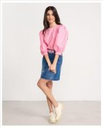 JEAN SKIRT SHORT - Image 5