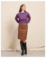 SKIRT ECO LEATHER PENCIL - Image 8