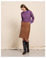 SKIRT ECO LEATHER PENCIL - Image 9