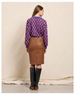 SKIRT ECO LEATHER PENCIL - Image 11