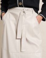 SKIRT A LINE ECO LEATHER - Image 8