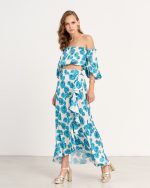 SATEN SKIRT PRINTED - Image 8