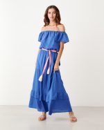 BOHO LINEN MAXI SKIRT