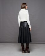 MIDI SWING SKIRT - Image 8