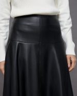 MIDI SWING SKIRT - Image 9