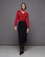 MIDI PENCIL LYCRA SKIRT