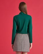 MINI PIED DE POULE SKIRT - Image 6