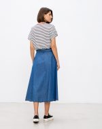 MIDI JEAN SKIRT - Image 5