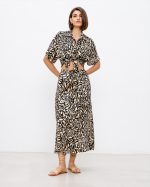 LONG SKIRT ELASTIC WAIST