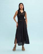 SKIRT LONG CUTWORK - Image 4
