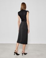 MIDI SKIRT CREPE - Image 6