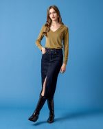 JEAN SKIRT PENCIL
