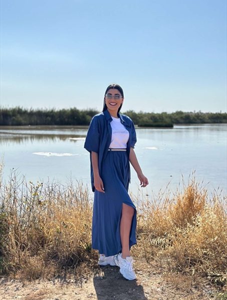 MIDI SKIRT SPLIT OFF LEG