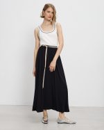 MIDI SKIRT SPLIT OFF LEG - Image 3