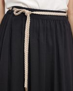 MIDI SKIRT SPLIT OFF LEG - Image 5