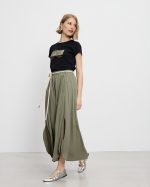 MIDI SKIRT SPLIT OFF LEG - Image 12