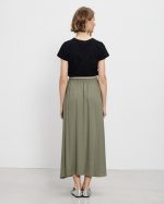 MIDI SKIRT SPLIT OFF LEG - Image 13