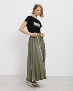 MIDI SKIRT SPLIT OFF LEG - Image 15